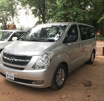 Taxi Poipet border to Siem Reap city